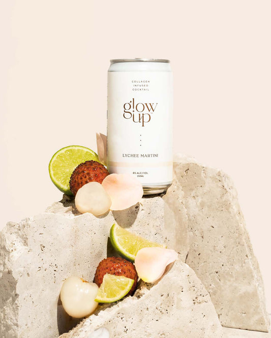 Lychee Martini - Collagen Infused Cocktail | Glow Up™ 